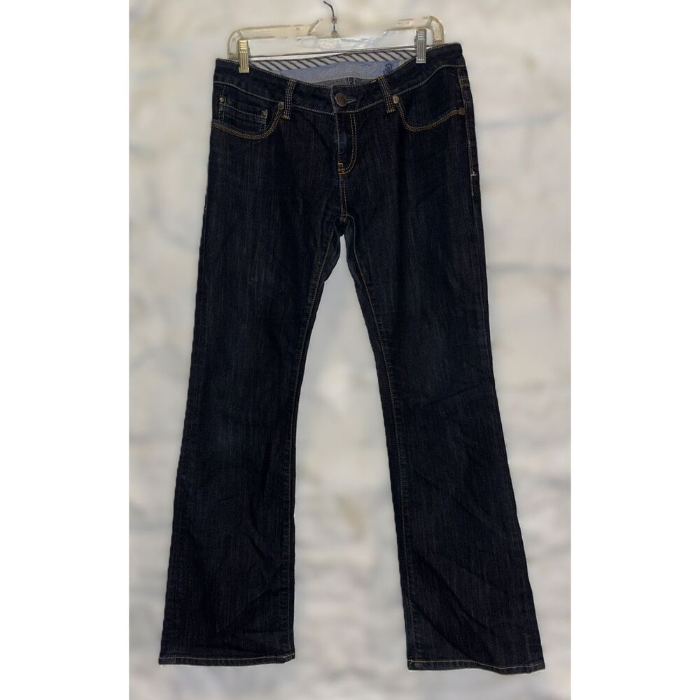 Mavi Zoe Mid-Rise Boot Cut Jeans Flare Dark Wash Size 29/32 Cotton Blend Stretch